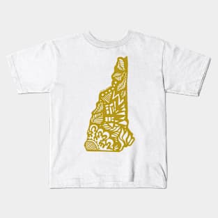 LeafyNewHampshiree Kids T-Shirt